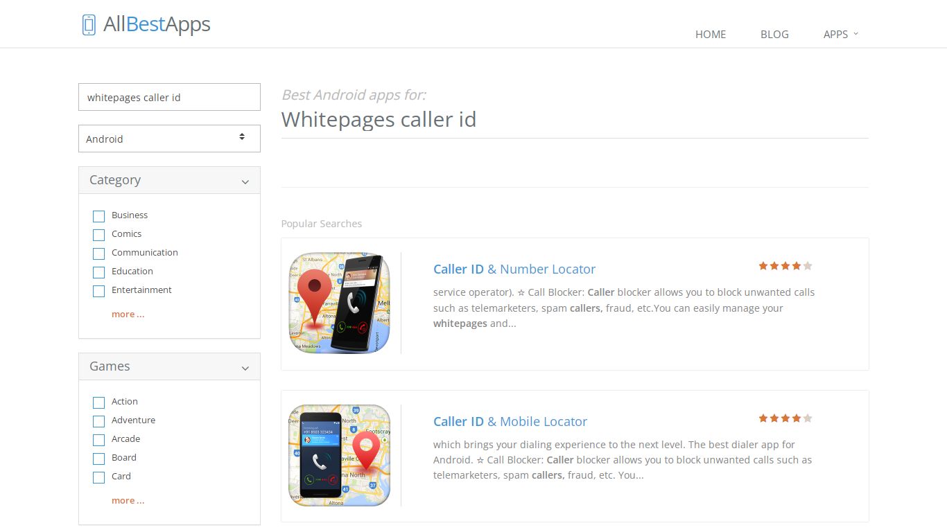 Best Whitepages caller id apps for Android - AllBestApps